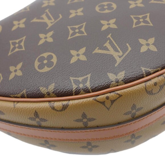 Louis Vuitton Loop Monogram Reverse Canvas Hobo Bag Brown - Picture 9 of 15